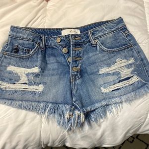 Kancan low rise shorts